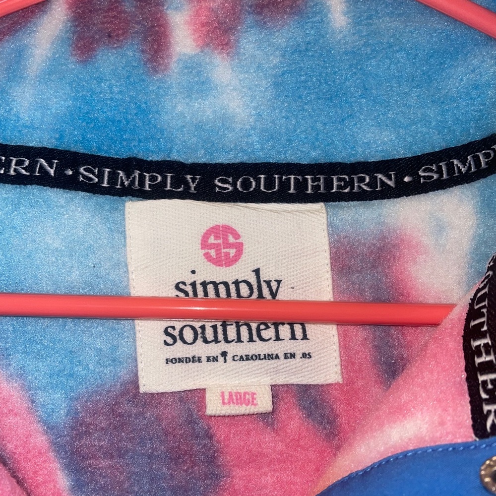 Simply southern tie die sweatshirt